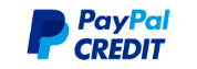 We accept paypal credit