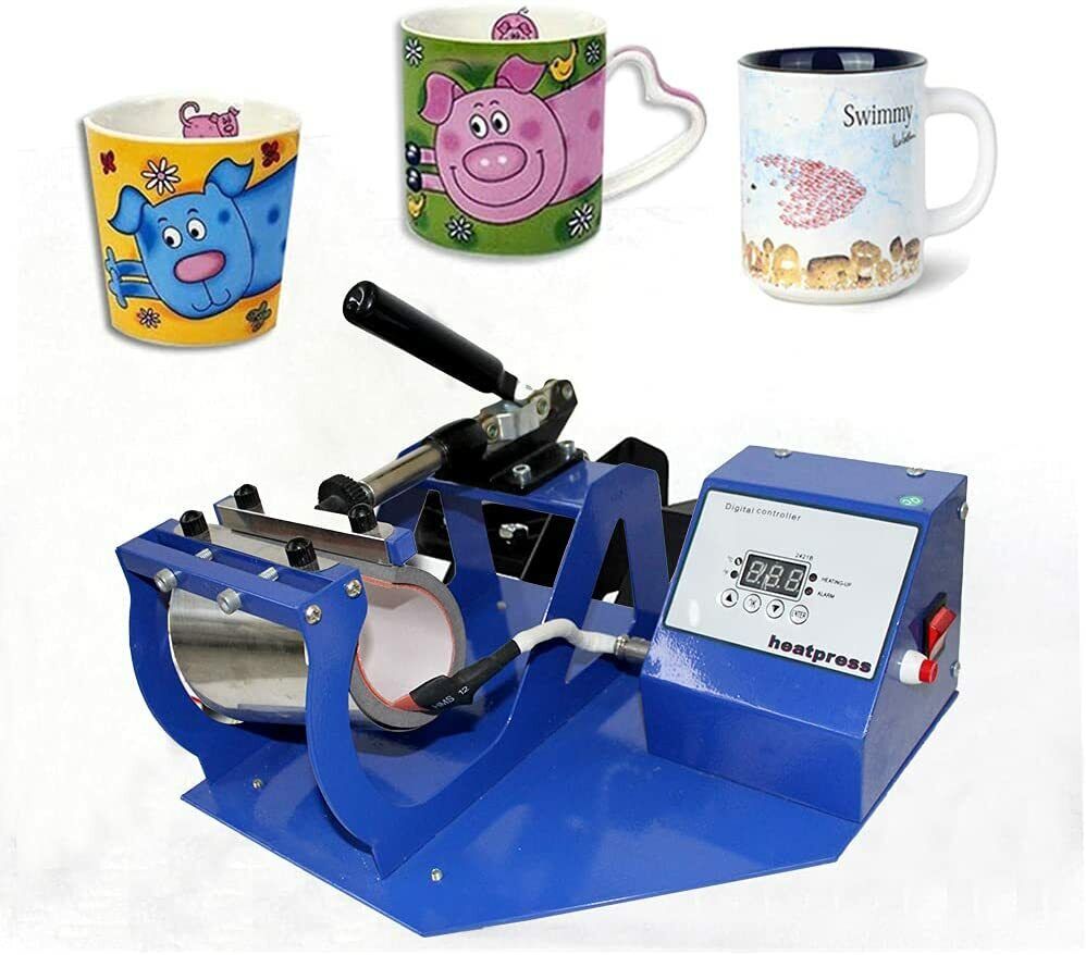 UKPress WER160 Mug Heat Press Machine Sublimation Printing for 6oz,11oz,12  & 17oz Latte