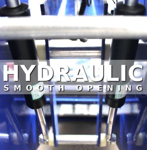 SEMI-AUTO Heat Press 40x50cm HIGH PRESSURE Machine HP3804D-1 T-shirt Print+DRAW