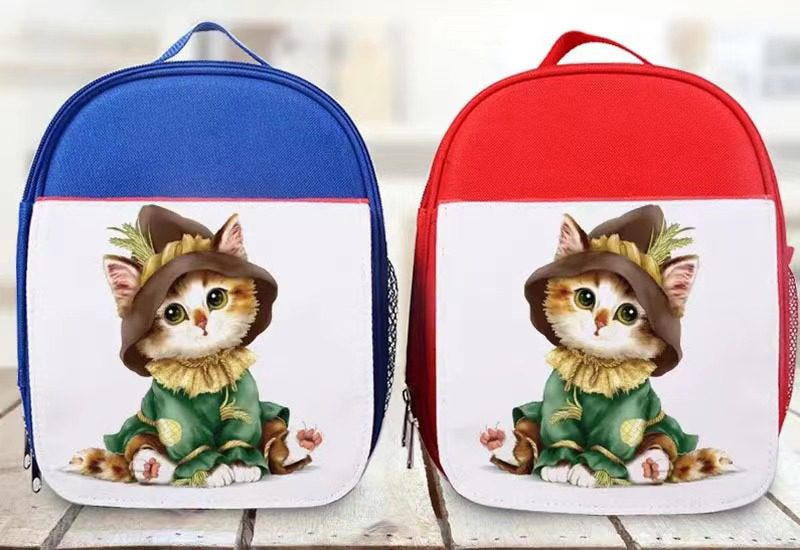 Sublimation Blank kids Lunch Pack Bags - Colour Options Available