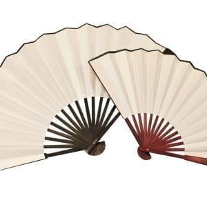 Sublimation Polyester & Bamboo Fans 8", 10" or 13 inch for Heat Press Transfer