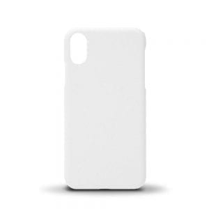 Blank White iPhone X Case Full Coverage 3D Sublimation