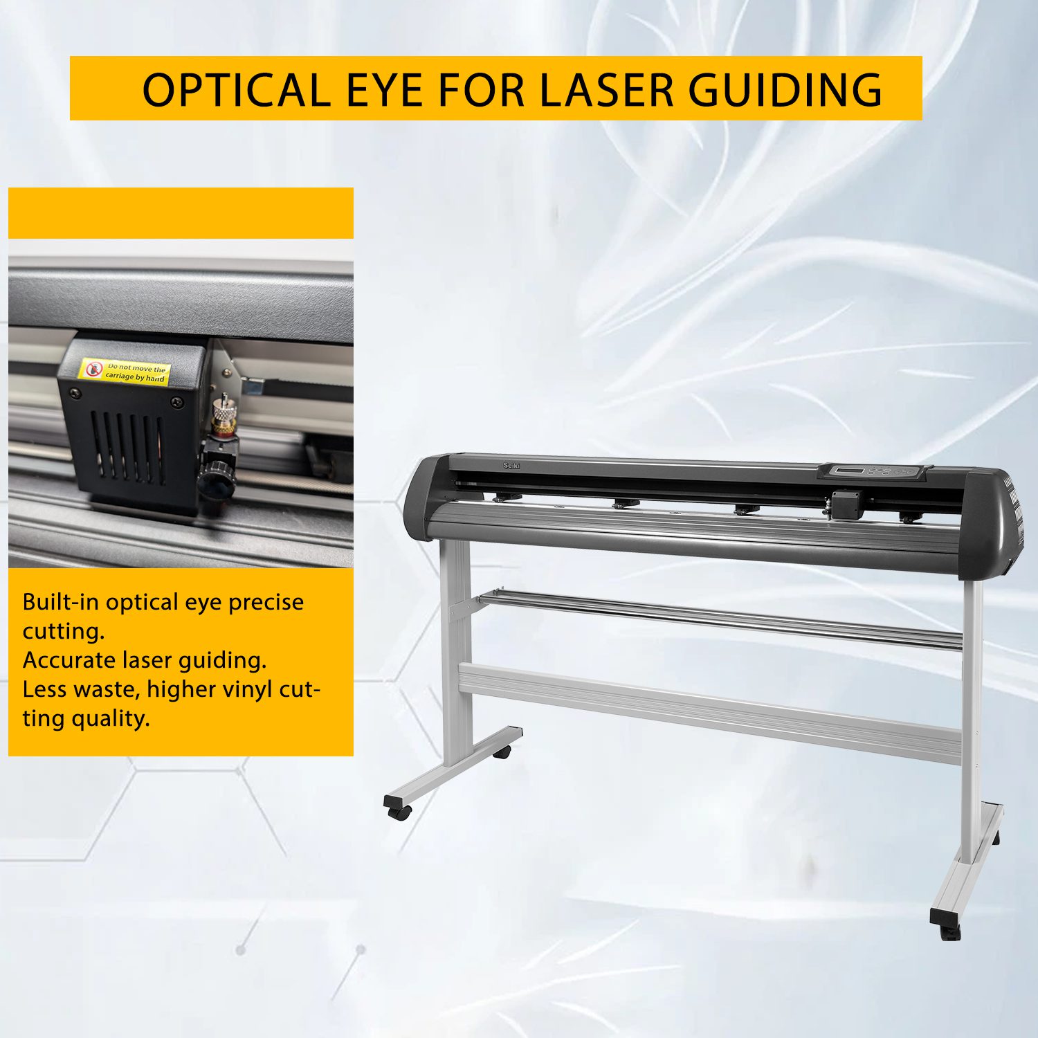 54 inch SEIKI SK1350T Vinyl Cutter Plotter with Stand for Sign Maker