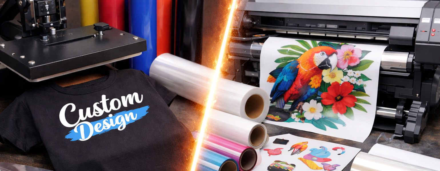 HTV vs Printable Vinyl