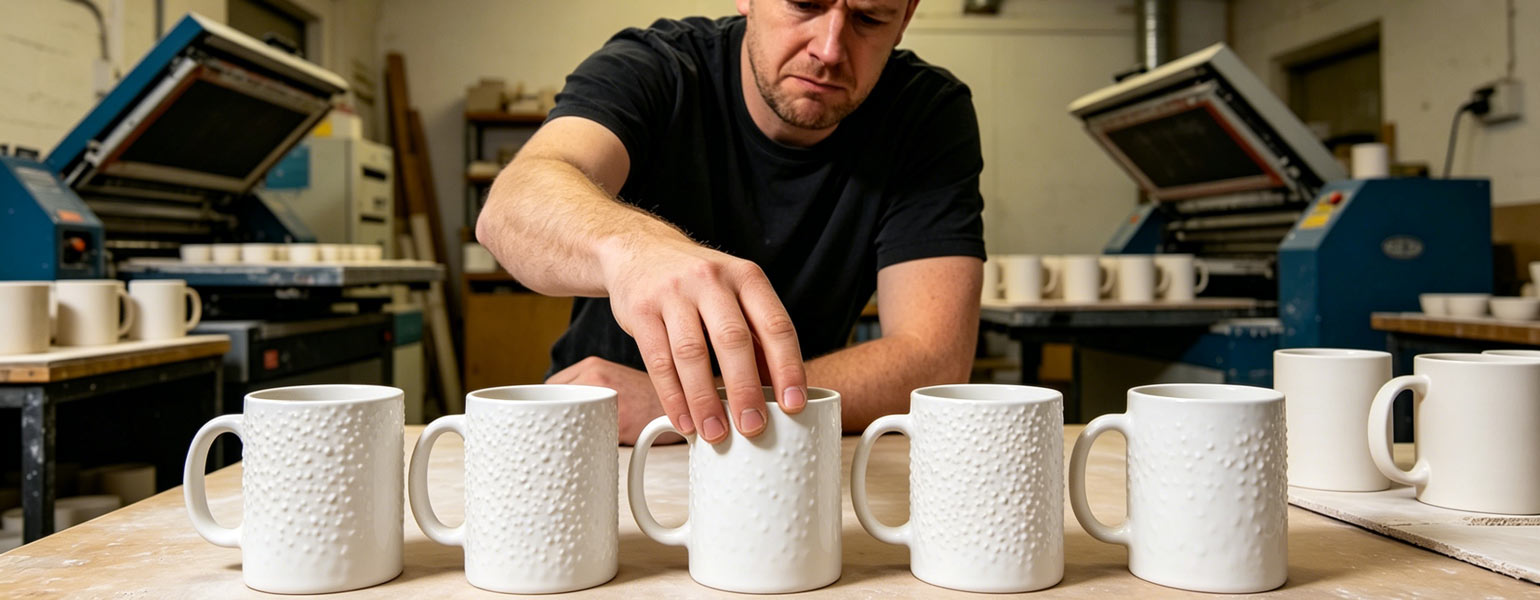 Grainy Sublimation Mug Prints